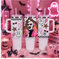 40/50oz PINK HORROR BUNDLE UV DTF CUP WRAP-SHOP EXCLUSIVE FROM CIERA