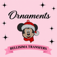 3D Christmas Ornaments] Cute Holiday Tree Decor