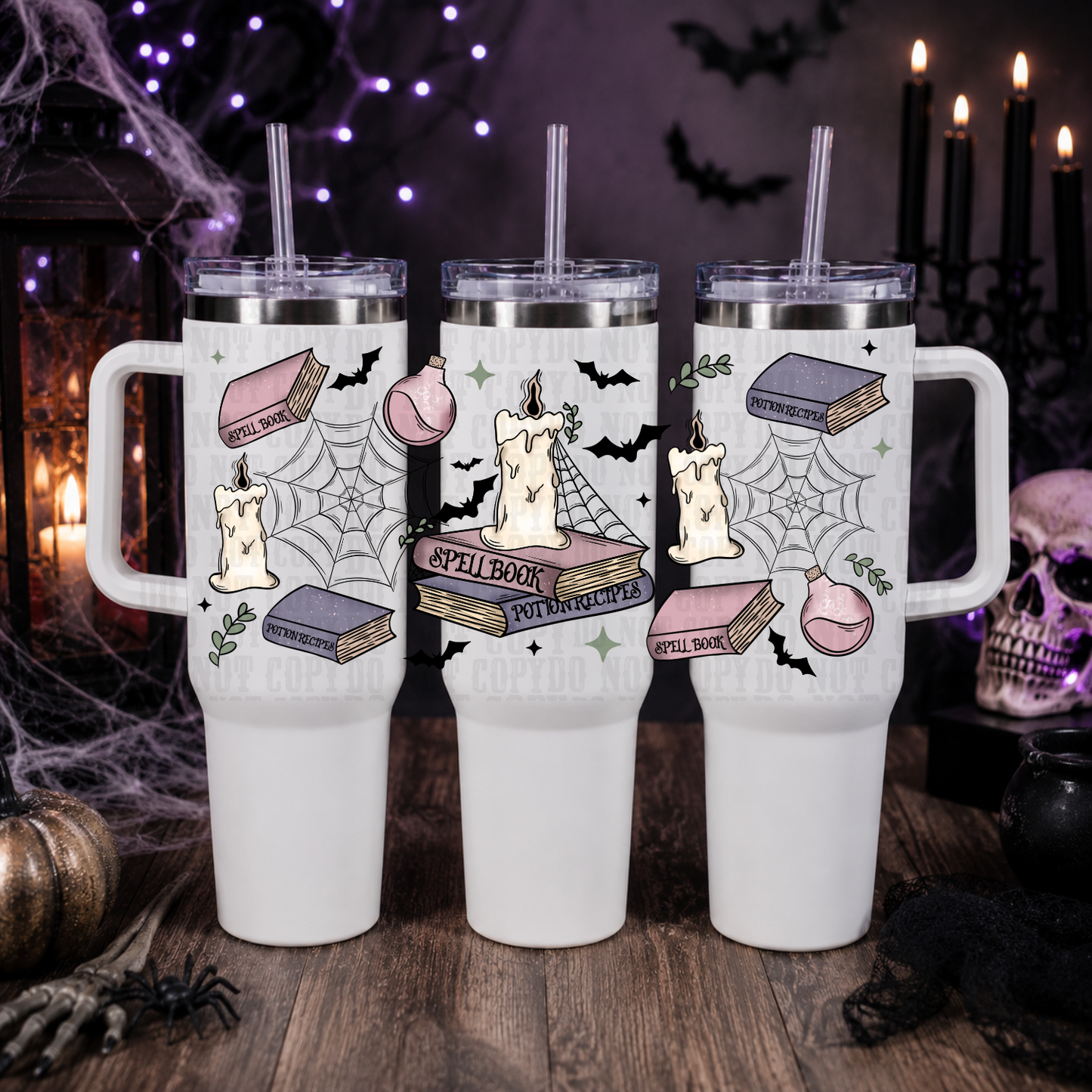 40oz  SPELLBOUND UV DTF CUP WRAP