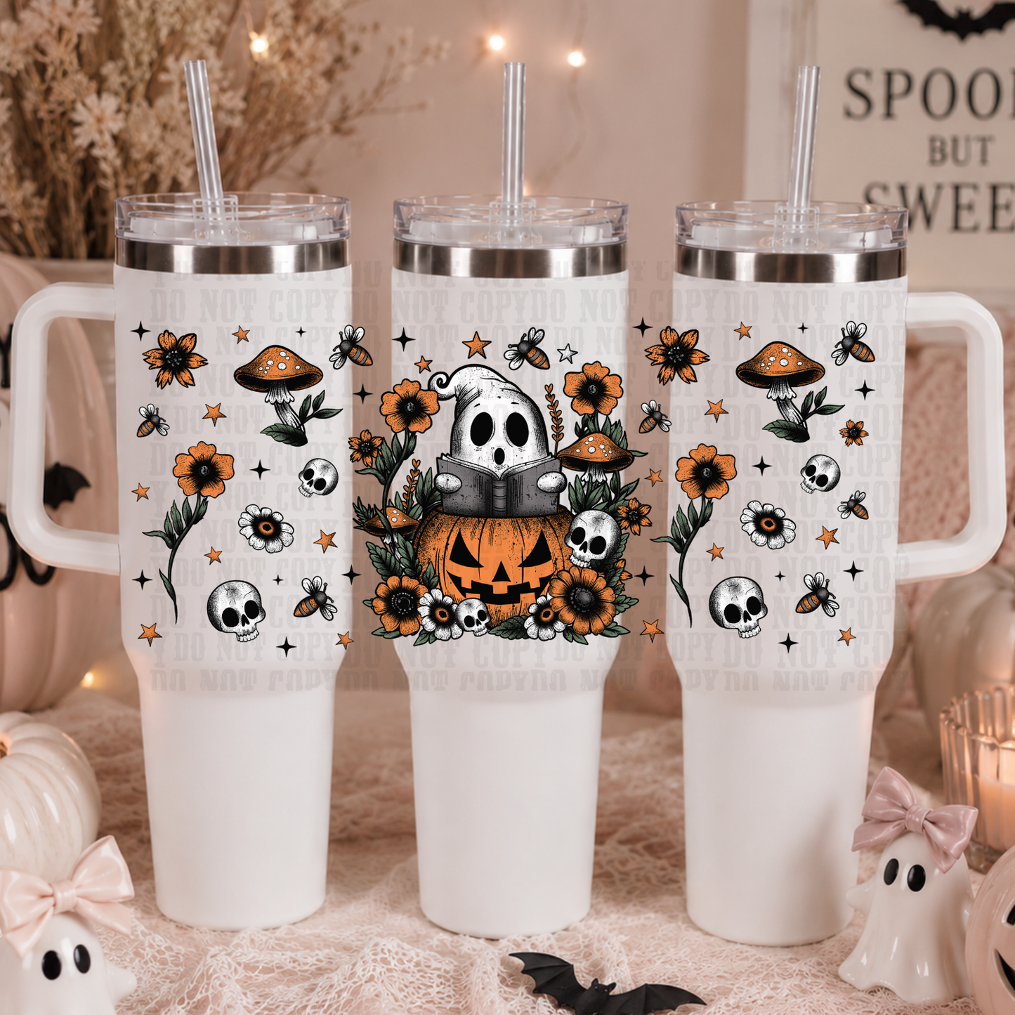 40oz  GHOST STORIES  UV DTF CUP WRAP
