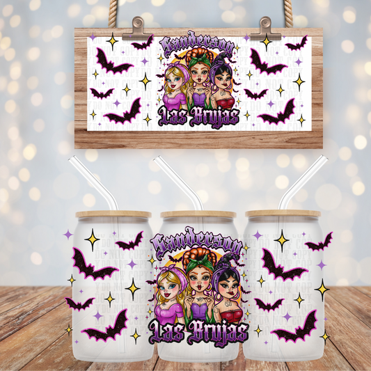 LAS BRUJAS UV DTF CUP WRAP
