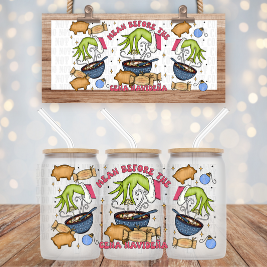 GRUMPY BEFORE CENA  UV DTF CUP WRAP