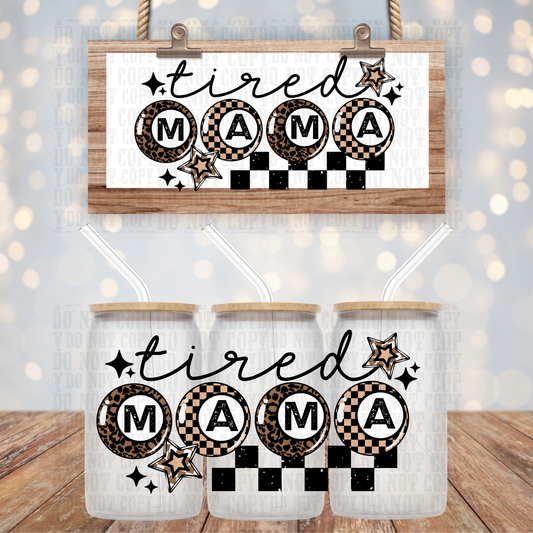 MAMA 8 BALL UV DTF CUP WRAP