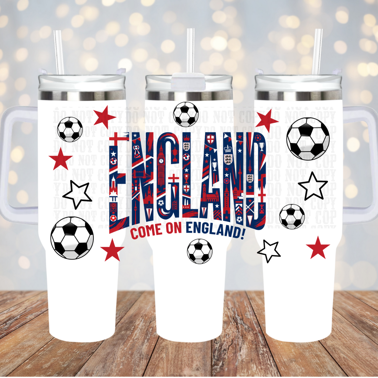 SOCCER WORLD CUP BUNDLE UV DTF CUP WRAP