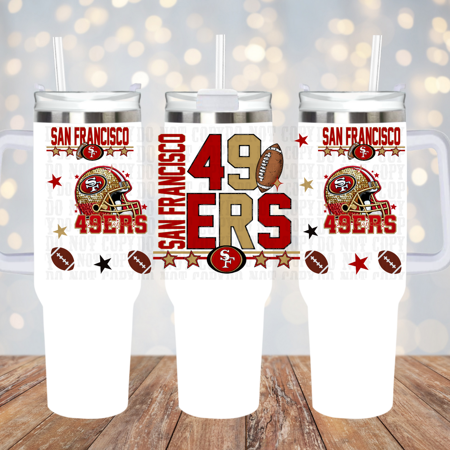 40oz STACKED PRO FOOTBALL BUNDLE