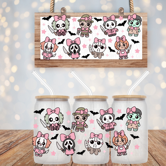 BABY SPOOKY COQUETTE UV DTF CUP WRAP