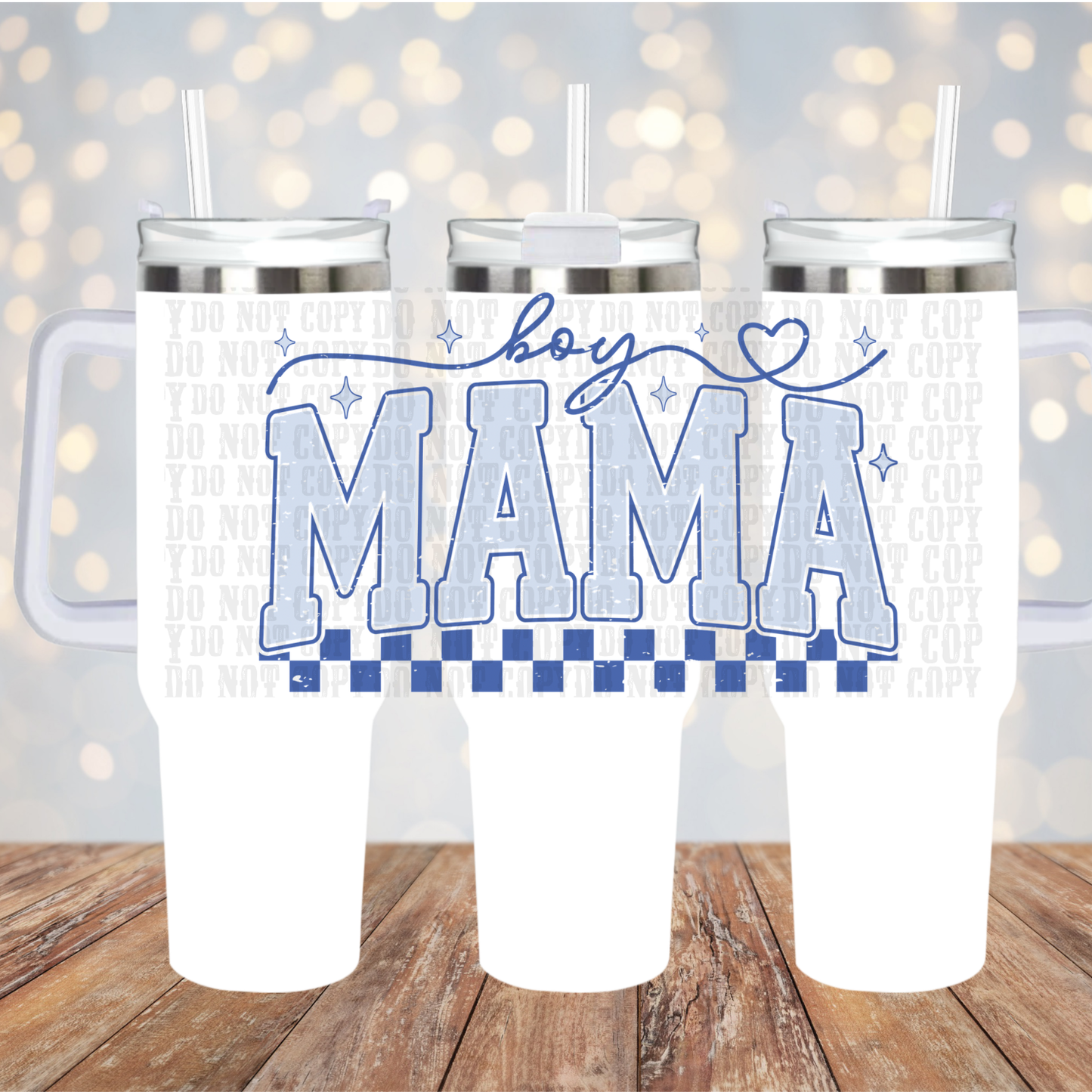 40/50oz COQUETTE BOY MAMA UV DTF CUP WRAP - SHOP EXCLUSIVE BY CIERRA
