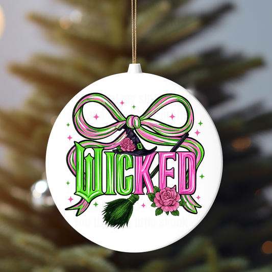 COQUETTE WICKED 2.0  UV DTF DECAL