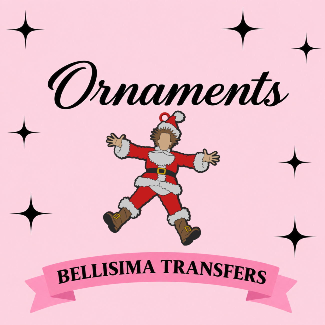3D Christmas Ornaments] Cute Holiday Tree Decor