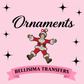 3D Christmas Ornaments] Cute Holiday Tree Decor