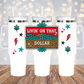 40/50oz BLUE COLLAR DOLLAR UV DTF CUP WRAP - SHOP EXCLUSIVE FROM CIERA