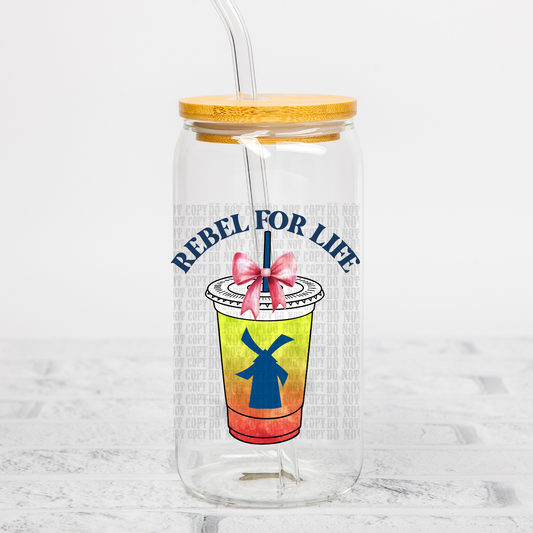 DUTCHY REBEL YELL UV DTF DECAL