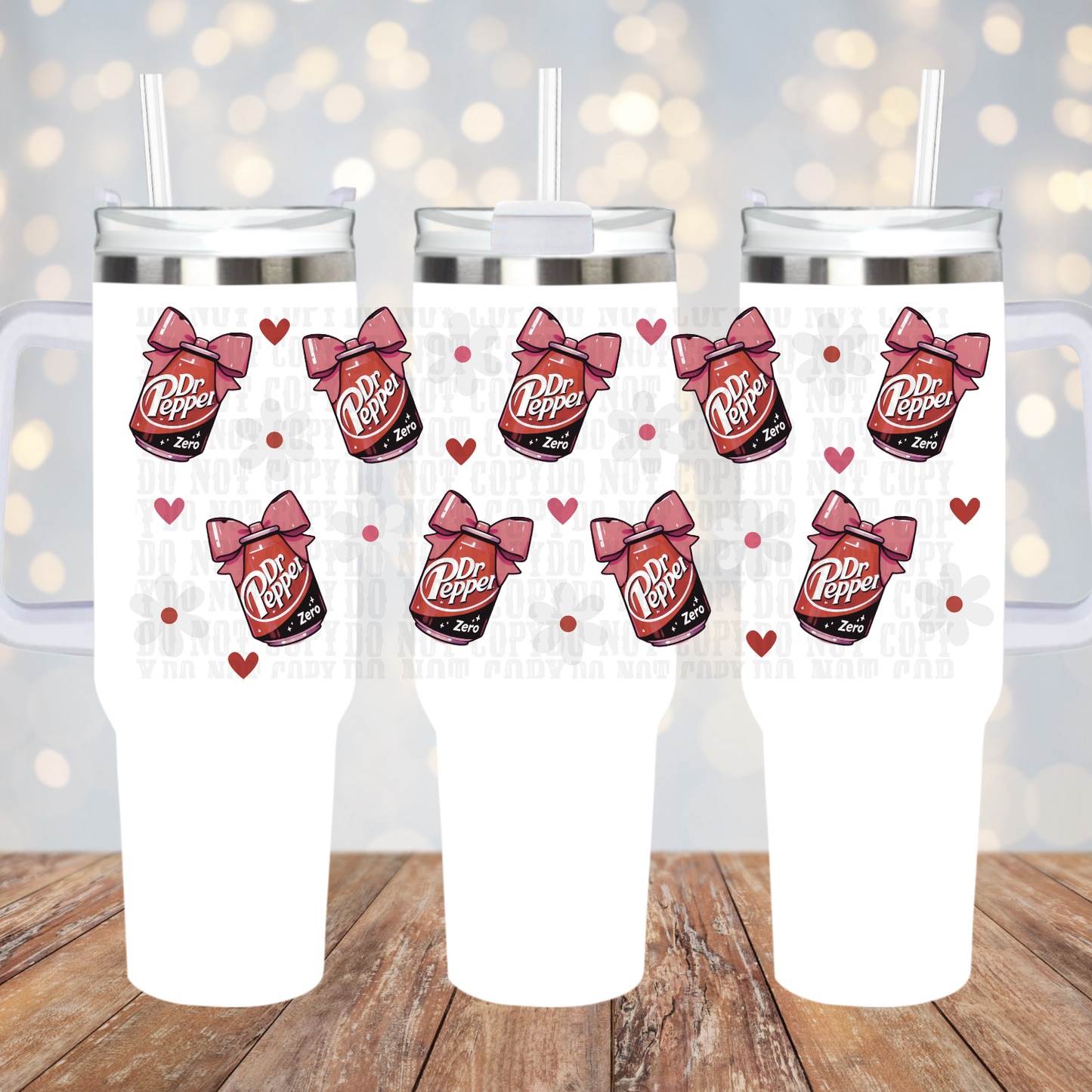 40oz COQUETTE DR. P CANS UV DTF CUP WRAP - SHOP EXCLUSIVE