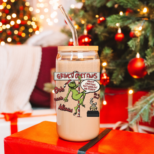 GRUMPY ONLY FANS UV DTF DECAL