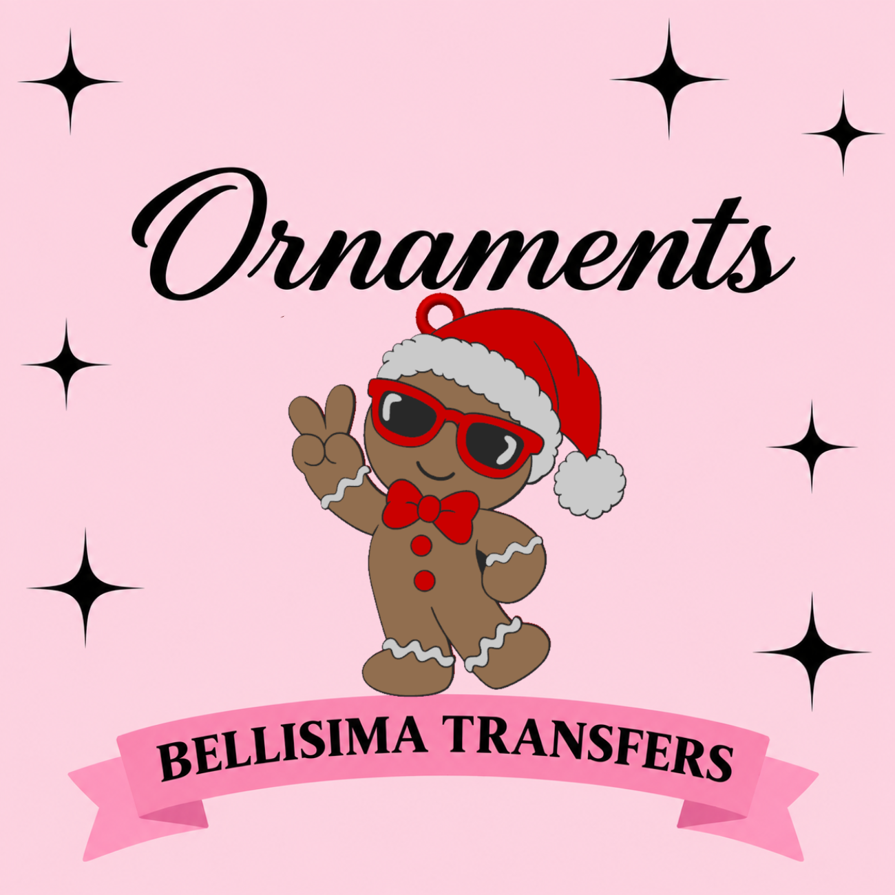 3D Christmas Ornaments] Cute Holiday Tree Decor