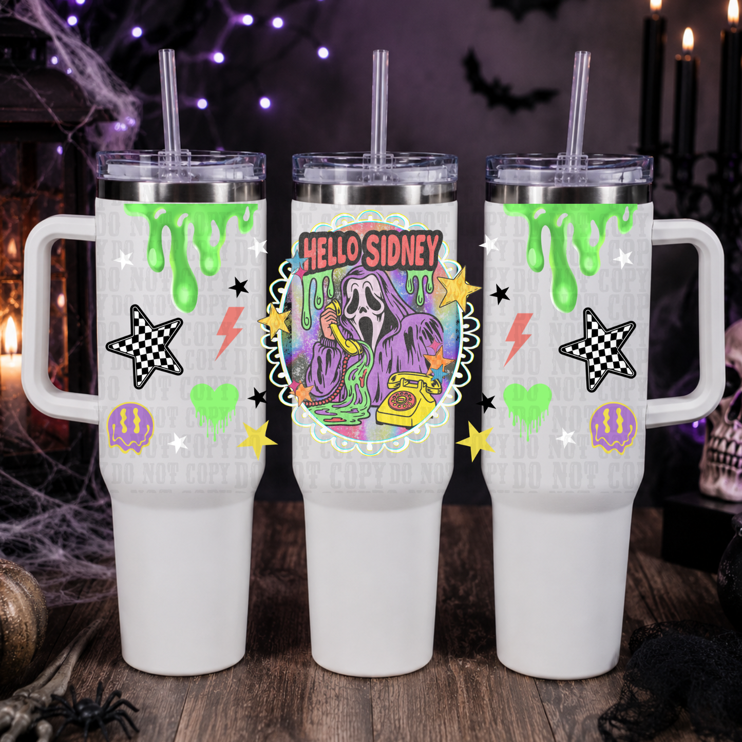 40 Y2K SCREAM UV DTF CUP WRAP-SHOP EXCLUSIVE FROM CIERA