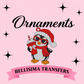 3D Christmas Ornaments] Cute Holiday Tree Decor