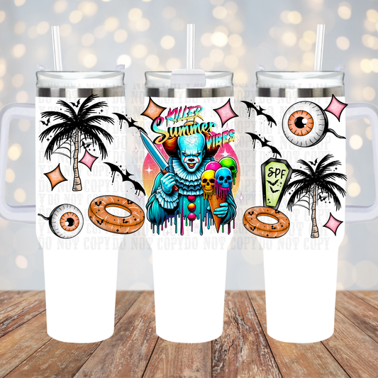 40oz PENNY  KILLER SUMMER UV DTF CUP WRAP