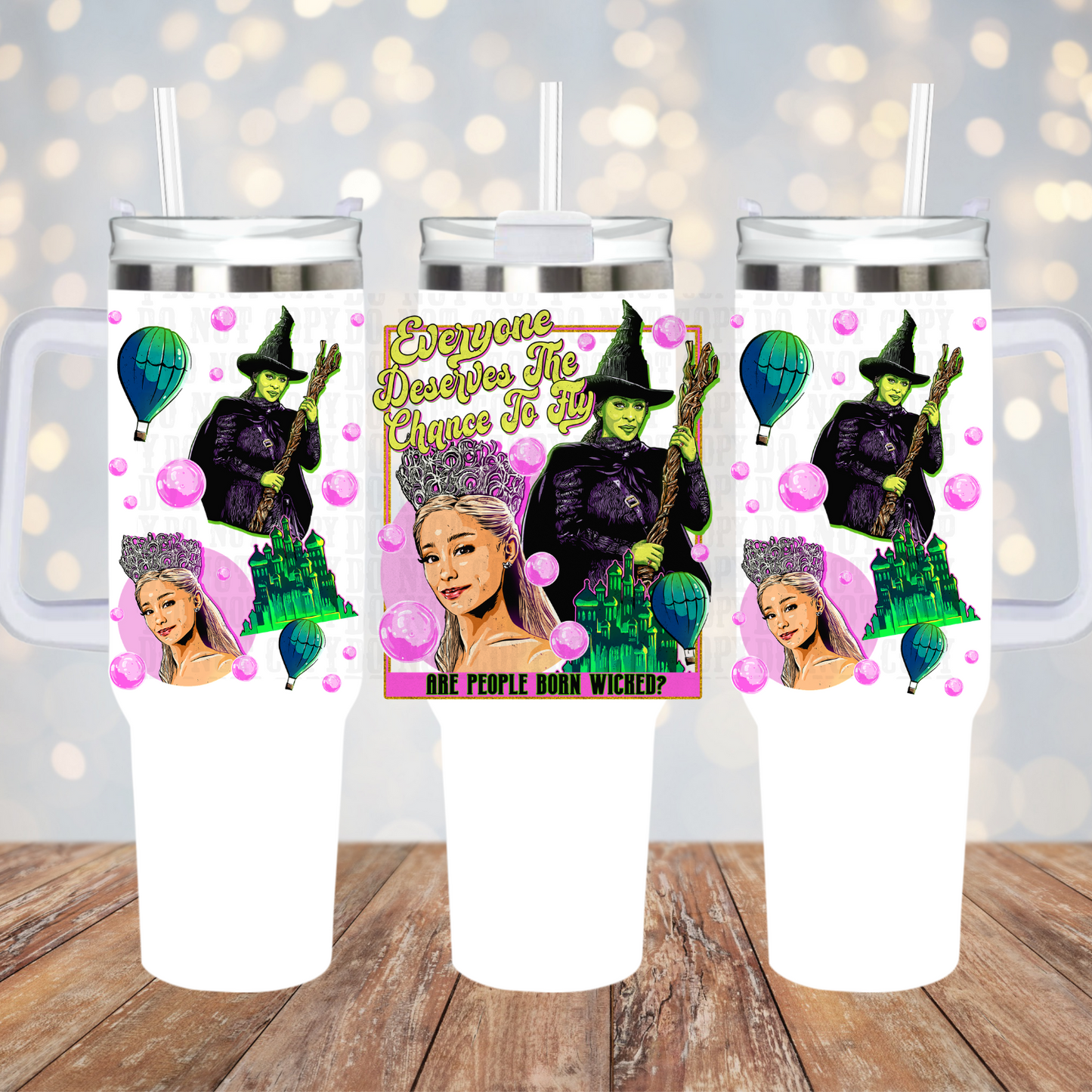 40OZ WICKED BUNDLE  UV DTF DECAL