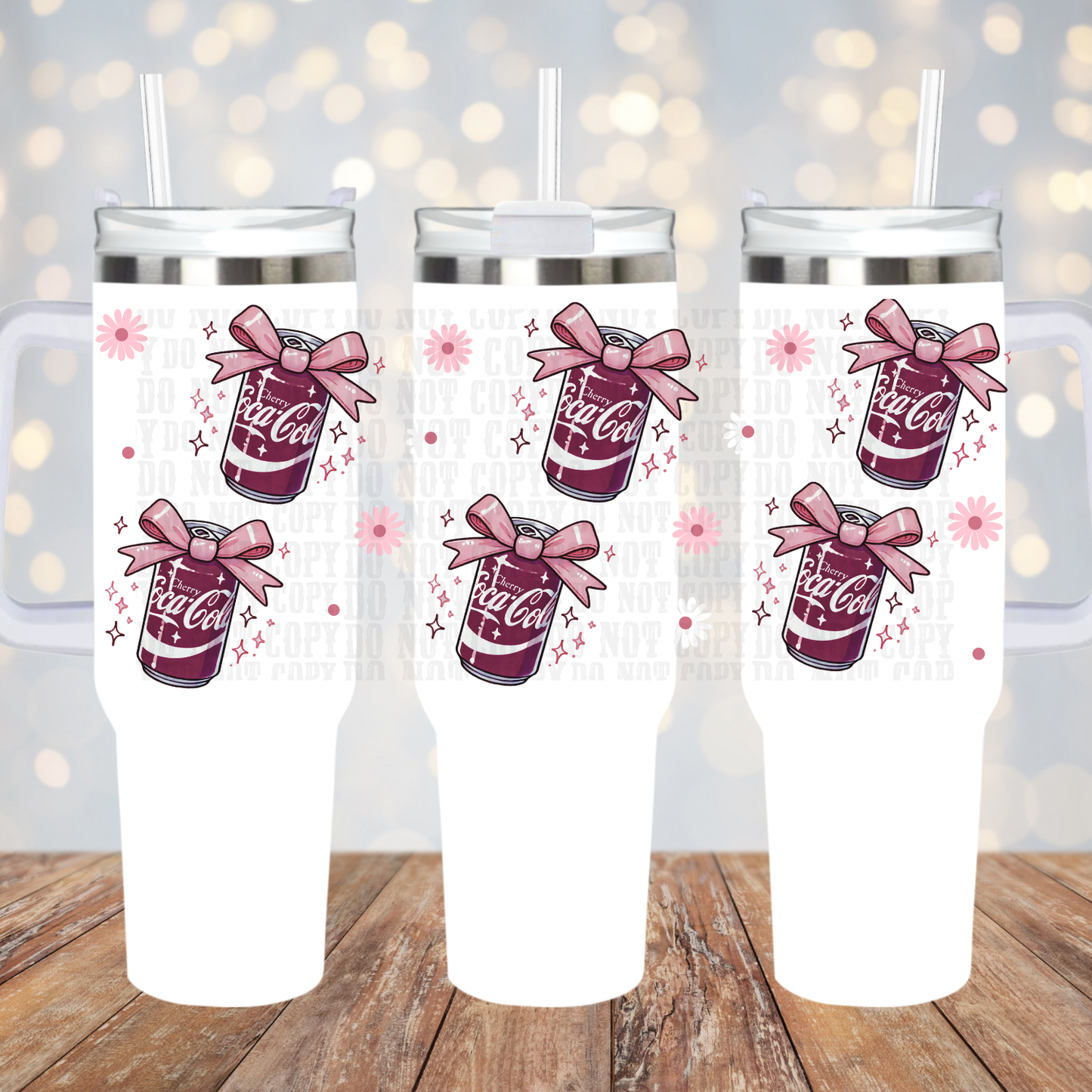 40oz COQUETTE COK-E-COLA CANS UV DTF CUP WRAP - SHOP EXCLUSIVE