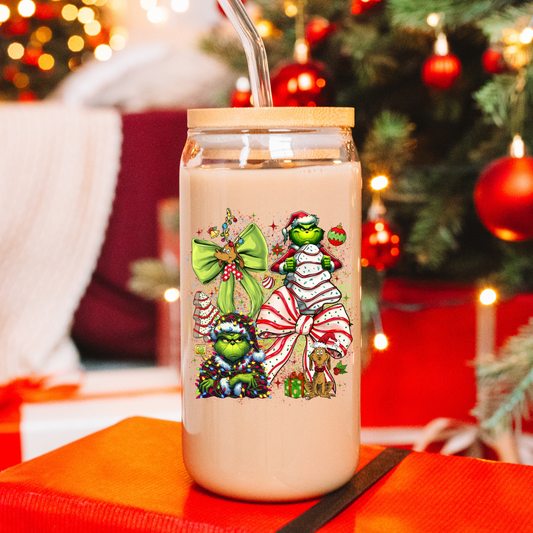 GRUMPY TREE SNACK BOWS UV DTF DECAL