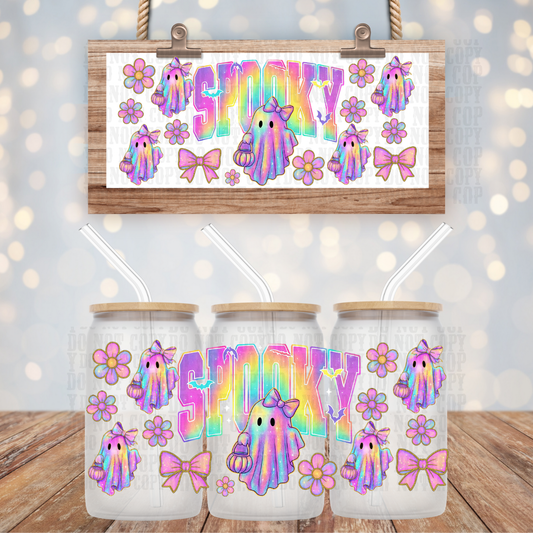 PASTEL SPOOKY  UV DTF CUP WRAP