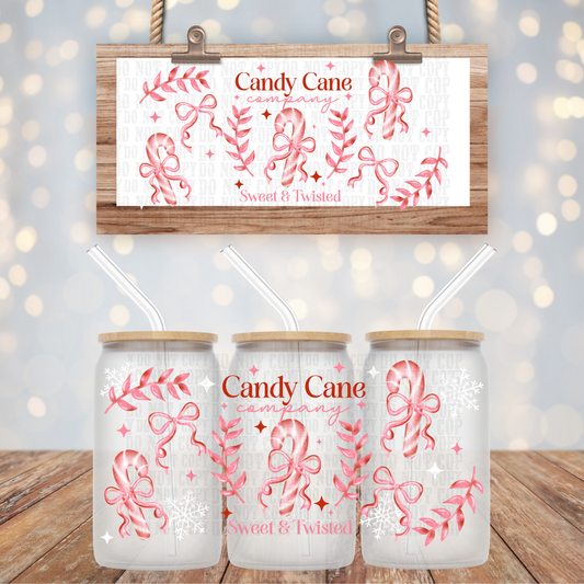 SWEET BUT TWISTED  UV DTF CUP WRAP