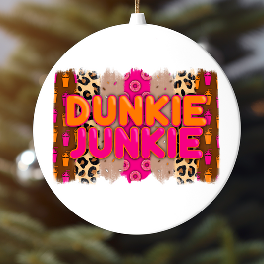 DUNKIE JUNKIE UV DTF ORNAMENT DECAL