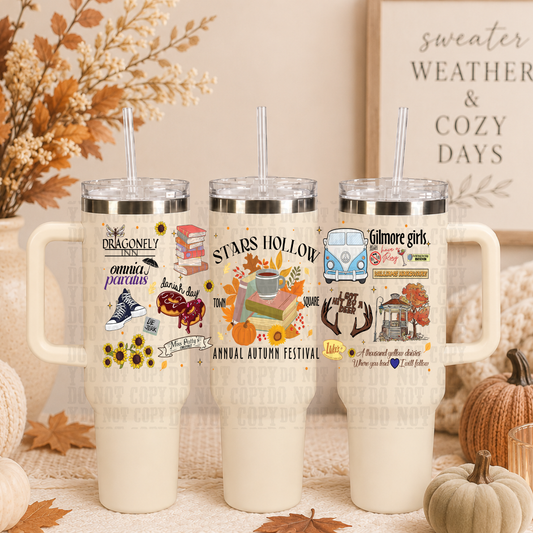 40oz AUTUMN GILMORE UV DTF CUP WRAP