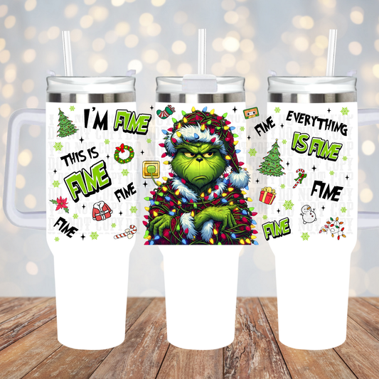 40oz GROUCH UV DTF CUP WRAP