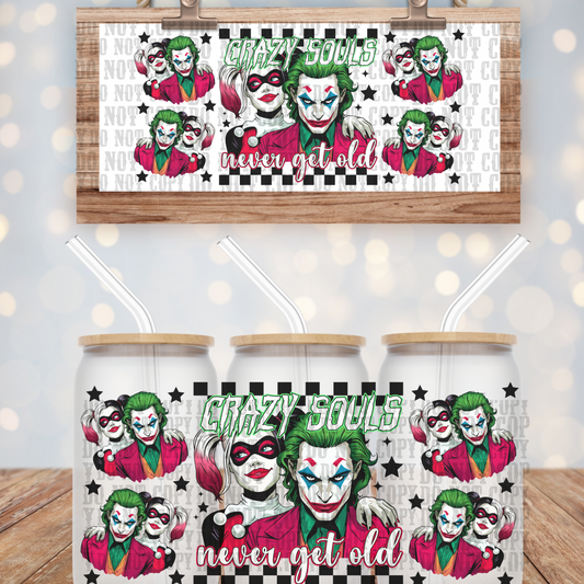 CRAZY SOULS UV DTF CUP WRAP