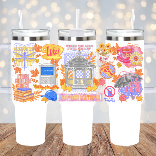 40oz GILMORE GIRLS  UV DTF CUP WRAP