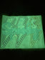 Glow in the Dark NEON BOLT DTF