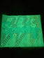 BOLT SPOOKY NEON  GLOW IN THE DARK DTF
