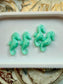 GLITTER SEAHORSE Flat Back Lid Charms