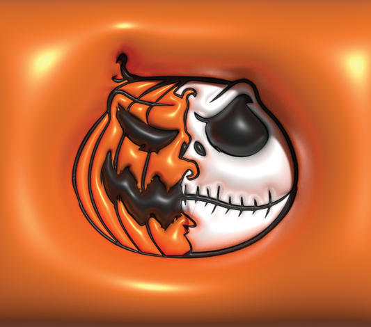 Jack - o- Lantern Puff Sublimation