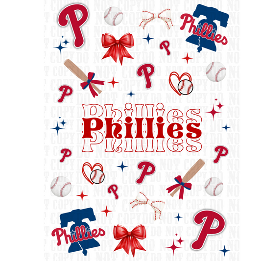 PHIL-E BASEBALL UV DTF Element Sheet -SHOP EXCLUSIVE BY TORRIE