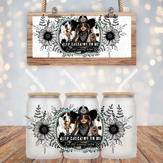 STILL WINNING BITCH UV DTF WRAP