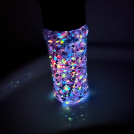 CHEERS- GLOW IN THE DARK Chunky Glitter Mix - Custom