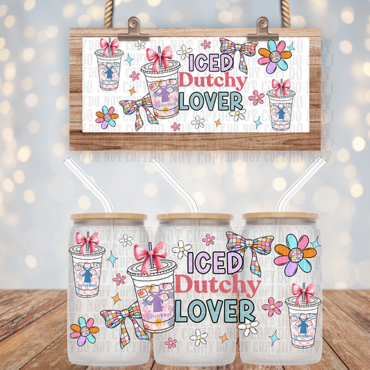 DUTCHY LOVER  UV DTF CUP WRAP- SHOP EXCLUSIVE