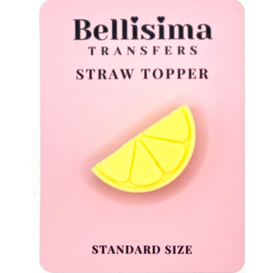 3D LEMON STRAW TOPPER - STANDARD