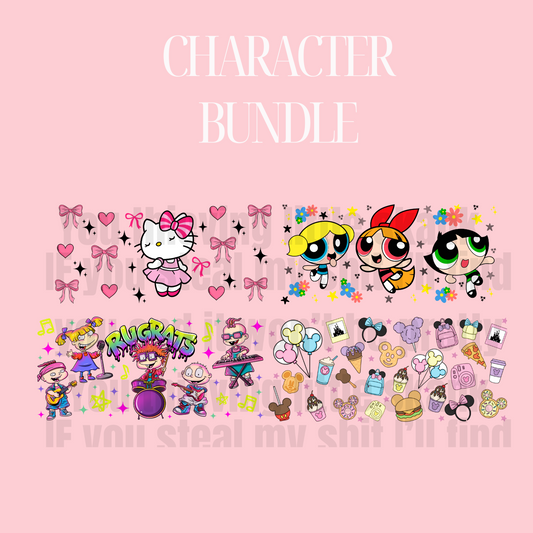 Character Bundle for Tumbler Keychains