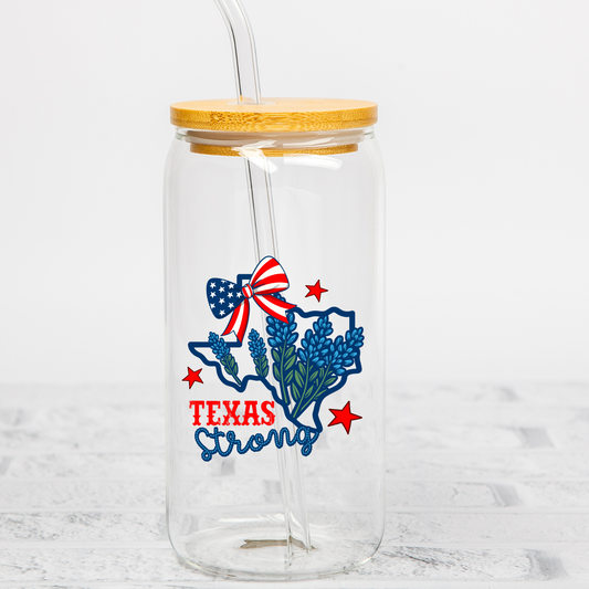 TEXAS BLUE BONNET UV DTF DECAL