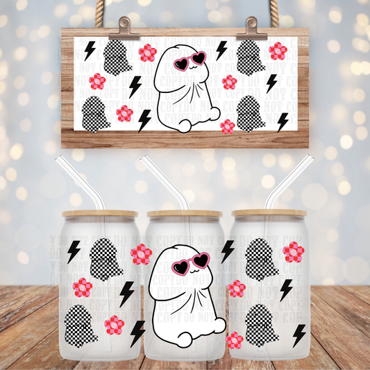 CHECKERED RICHIE UV DTF CUP WRAP