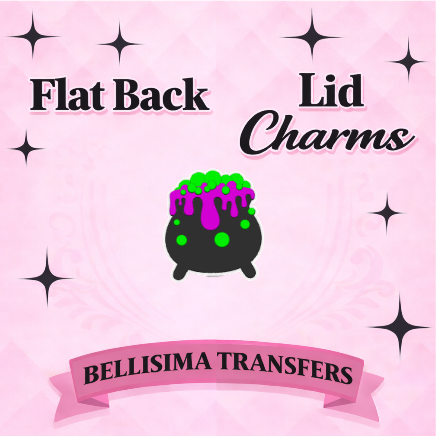 CAULDRON FLAT BACK CHARM