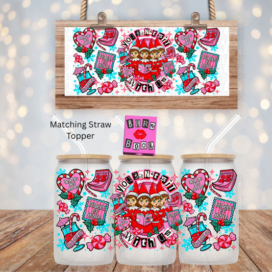 MEAN ELVES UV DTF CUP WRAP