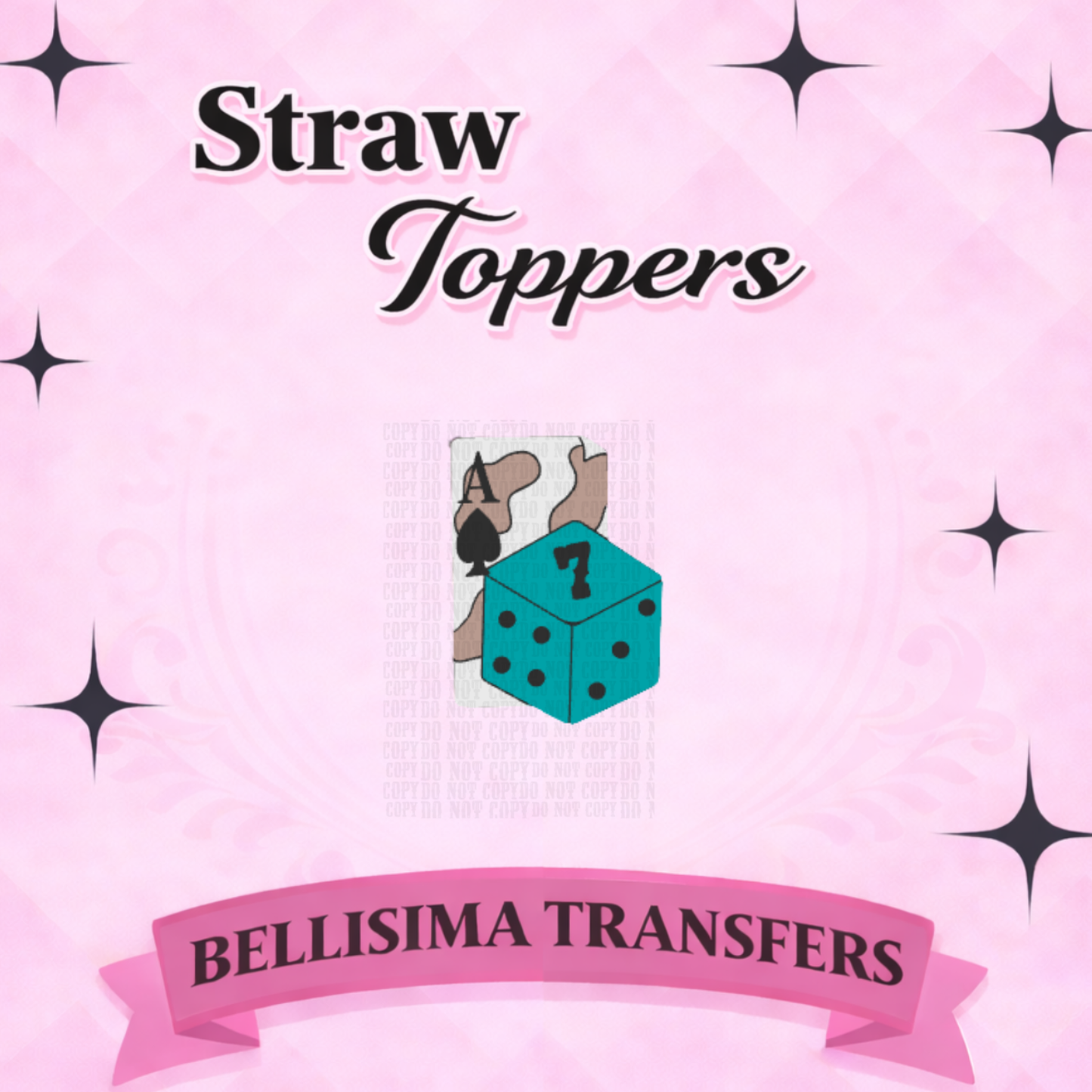 ACES Straw Topper – 3D Printed Tumbler Accessory | Standard or Stanley