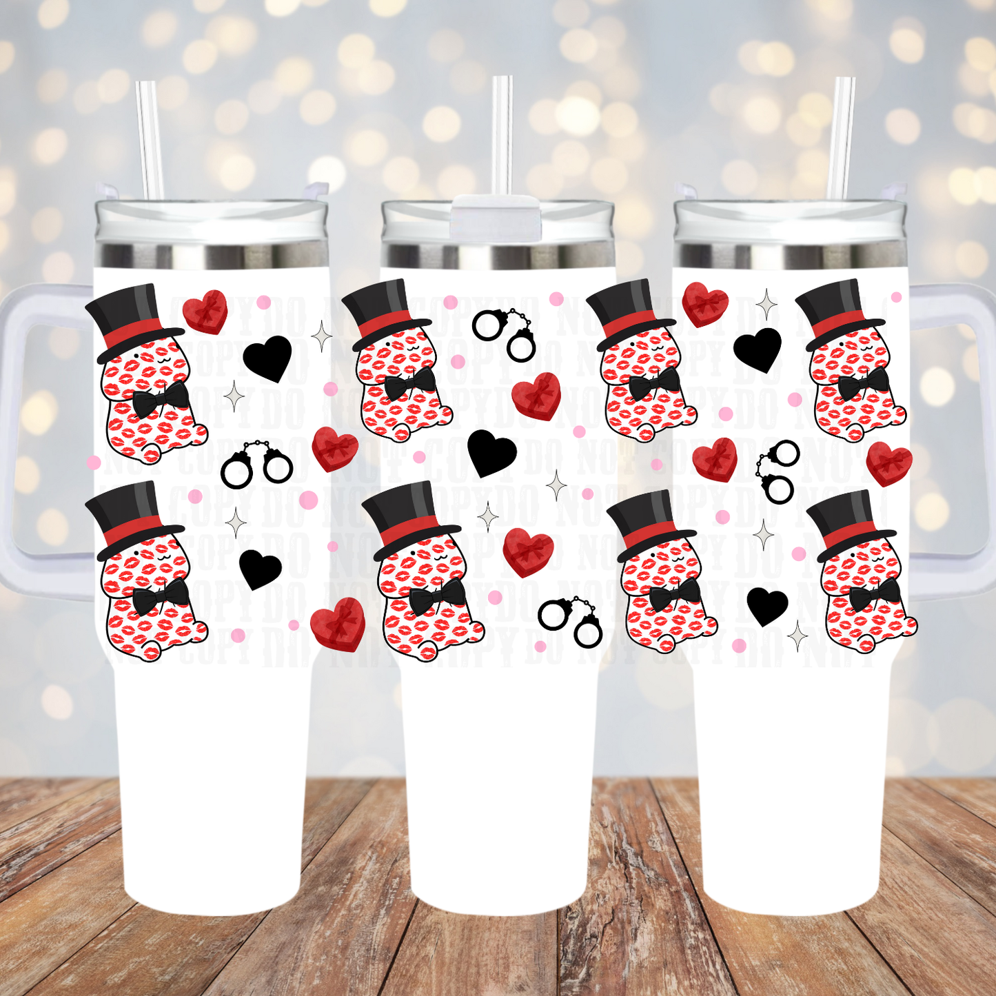 40OZ VALENTINE RICHIE UV DTF CUP WRAP