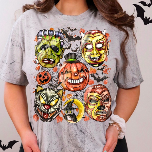 VINTAGE MASKS  DTF