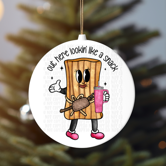 TAMALE SNACK ORNAMENT UV DTF DECAL
